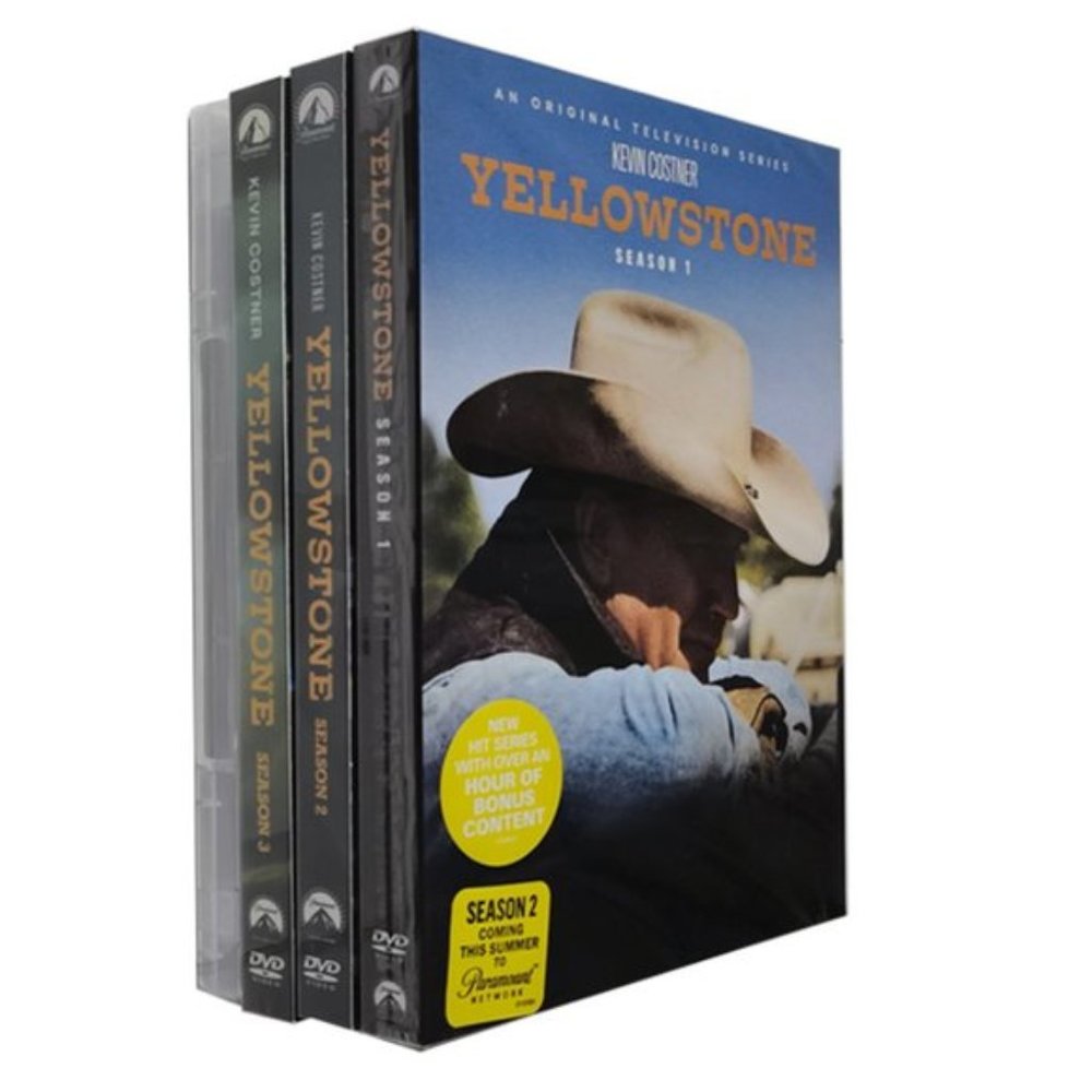 Yellowstone 1-4 season DVD Box Set -Brand New-